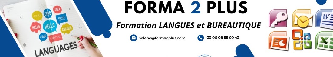 Forma 2 Plus, formation langues et bureautique